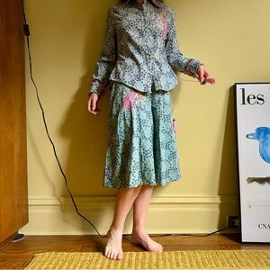 Oilily Matching Blouse/Skirt Set